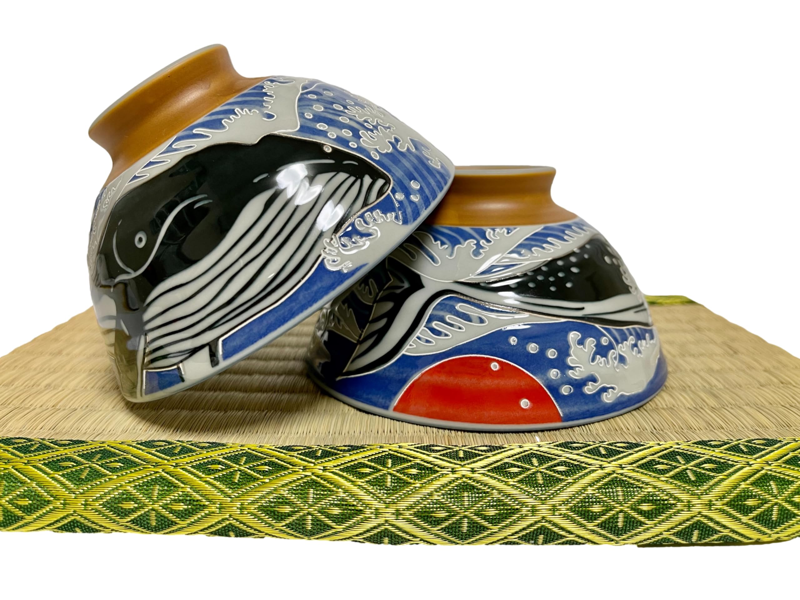 皮くじら　向付け　10客　仁平　楽焼 Amazon | j-pure hitomi 日本製 美濃焼 陶器 飯碗 セット くじら